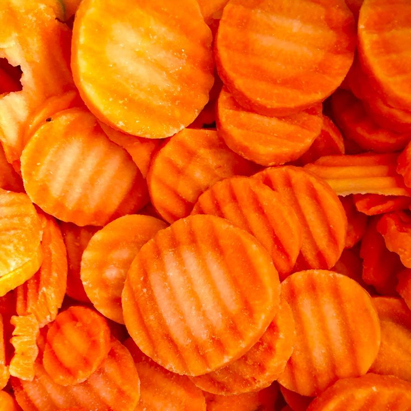 IQF wave viipaloitu porkkana